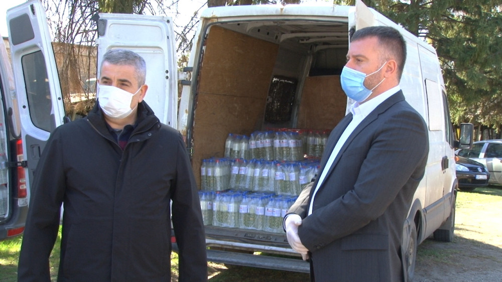 Grad Subotica podelio 7.000 litara dezinfekcionih sredstva