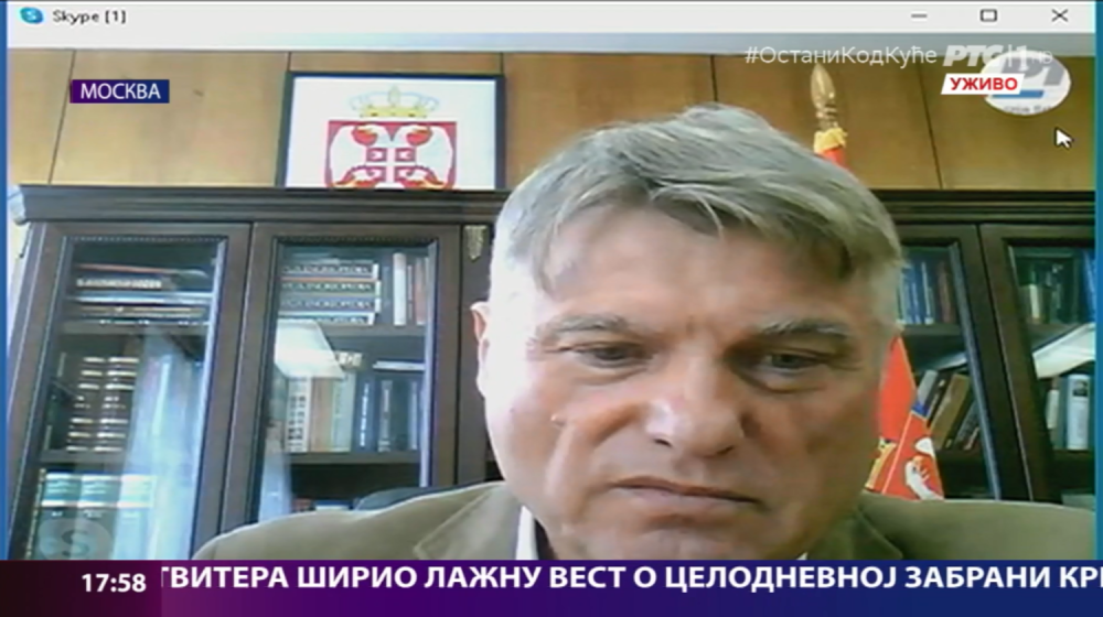 Lazanski se uključio uživo u program iz Moskve i nije imao dobre vesti za Srbiju