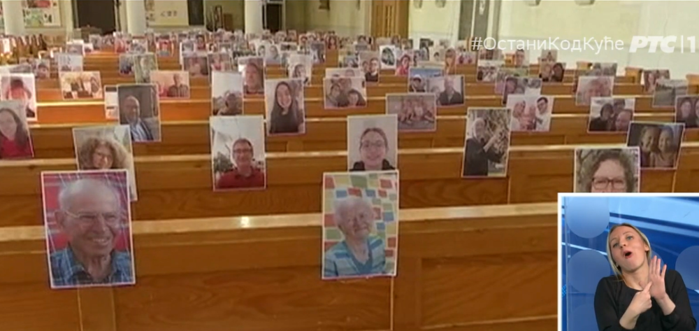 Oni su misu pratili putem interneta, a potpuno neverovatna stvar desila se u Nemačkoj crkvi! (FOTO)