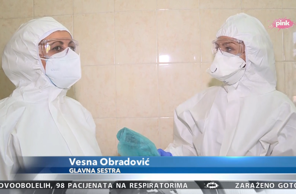 Novinarka Gordana Uzelac u samom žarištu korona virusa! (FOTO)