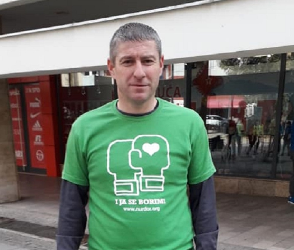 Iako hendikepiran, trener Joca Ristić je heroj Vranja