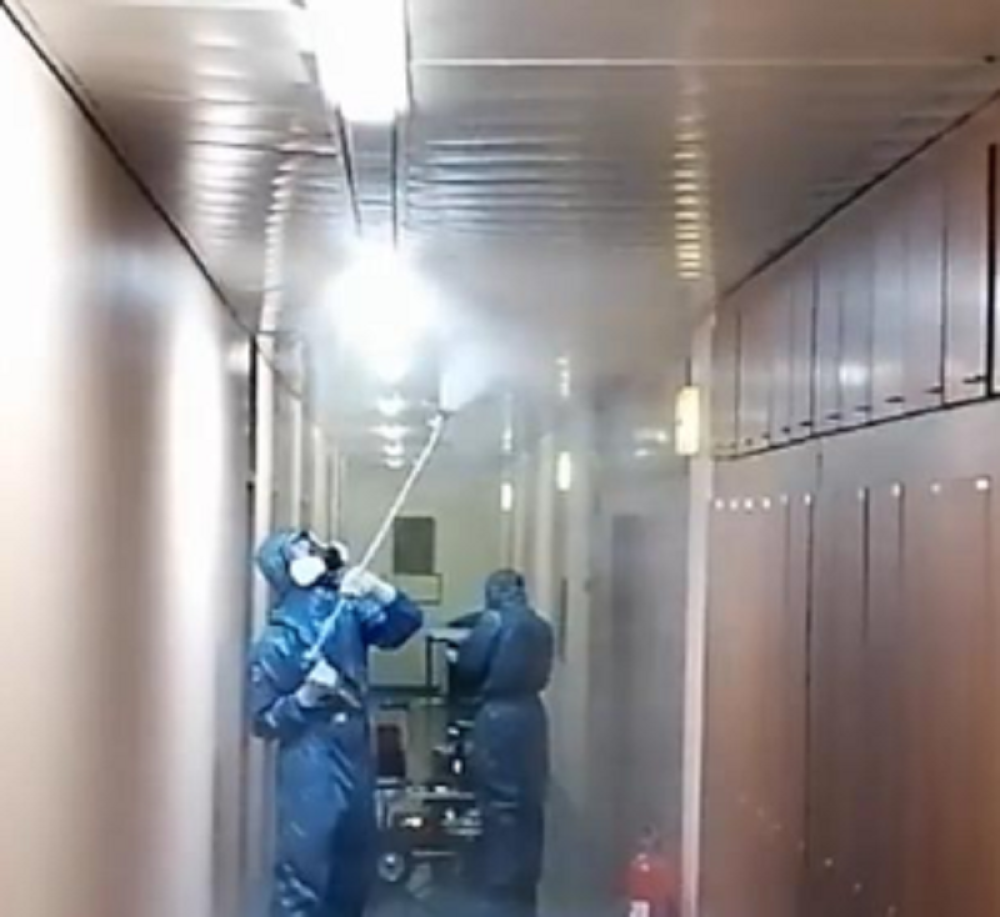 Putinovi specijalci u obračunu sa virusom (VIDEO)