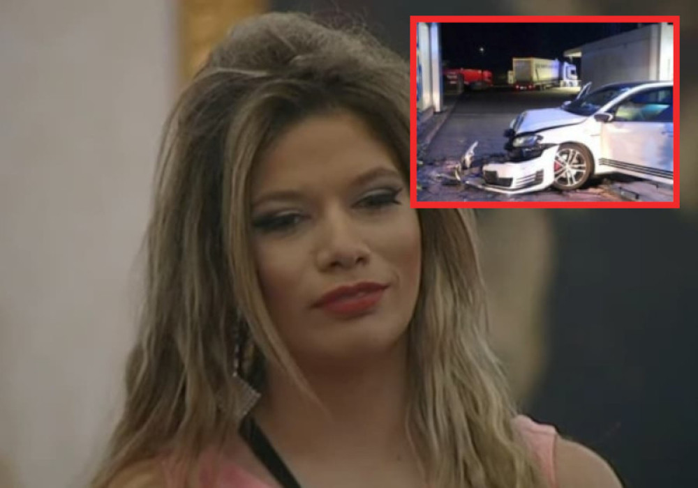 Pijana sela za volan bez vozačke dozvole! Isplivao snimak udesa bivše učesnice "Parova"! (VIDEO)