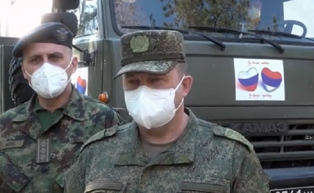 Putinov general zajedno sa Srbima protiv koronavirusa - ovo je njegov stav! (VIDEO)