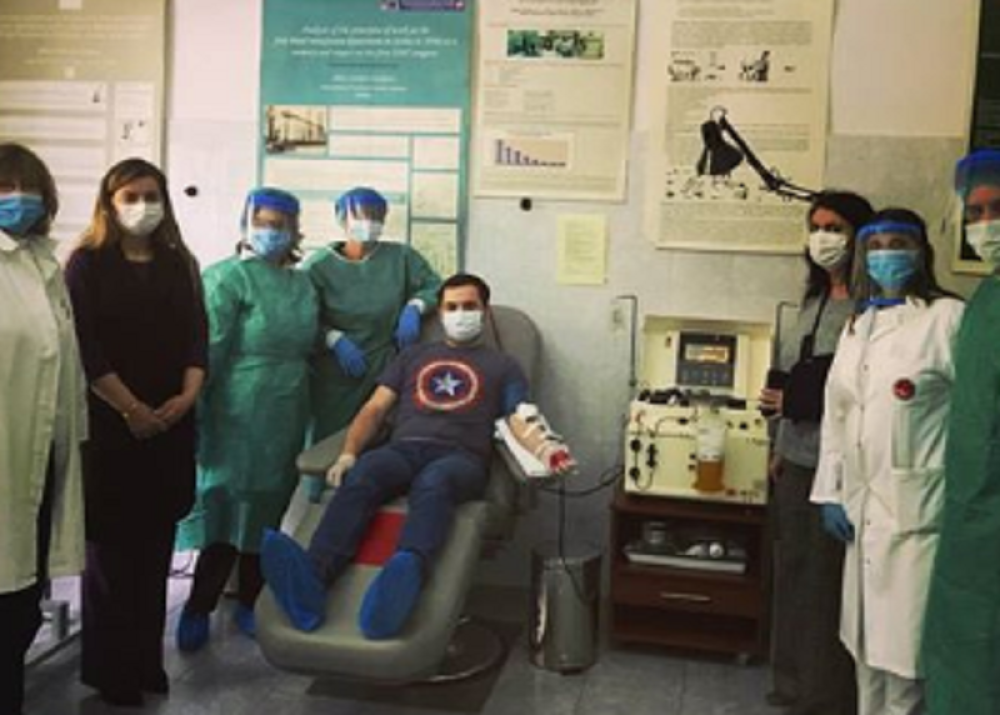 Pobedio je koronu, a sada je postao i prvi donator krvne plazme u Srbiji