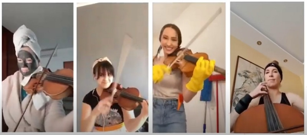 Habanera Quartet, domaćinski poslala poruku: Izolacija može biti zabavna, delimo muziku širom sveta (VIDEO)