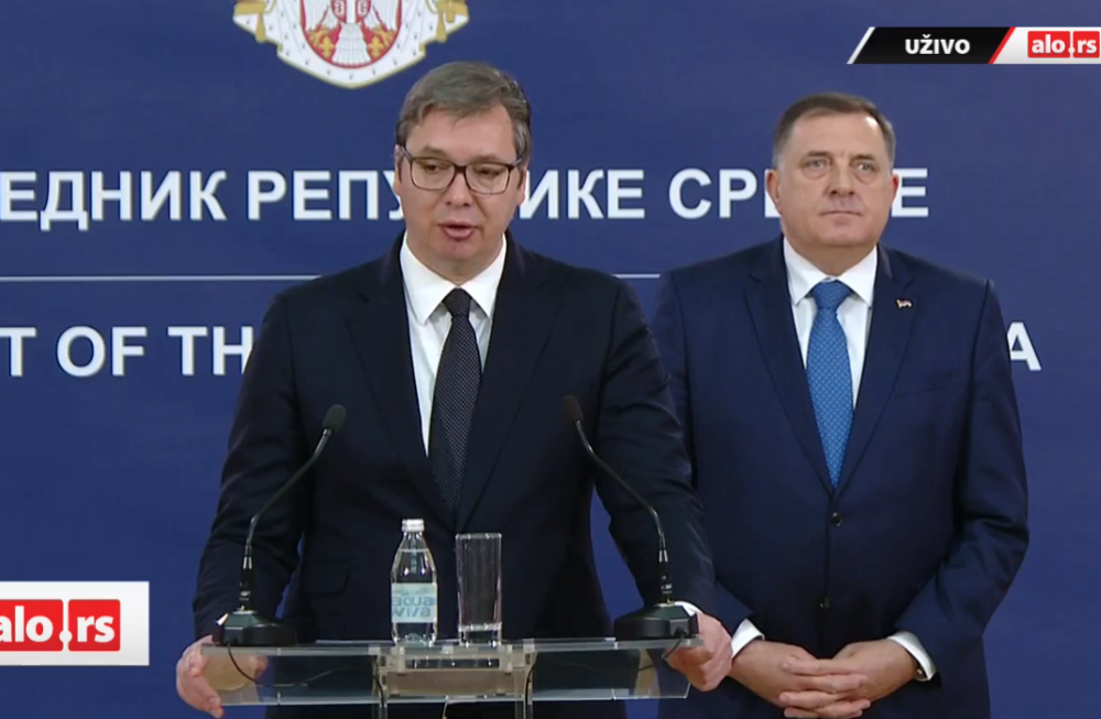 Predsednik Vučić i Milorad Dodik: Molimo sve vernike da razumeju našu odluku