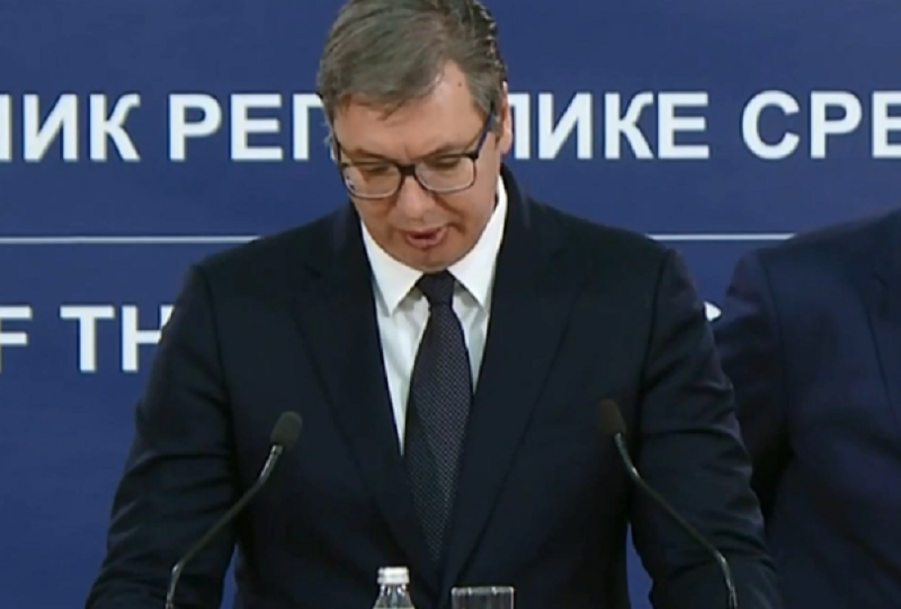 Predsednik Vučić nagovestio šta će se dešavati na konferenciji u 15 časova