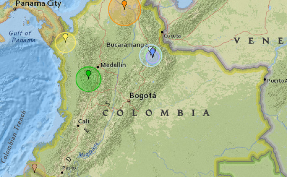 STRAVIČAN ZEMLJOTRES POGODIO KOLUMBIJU!