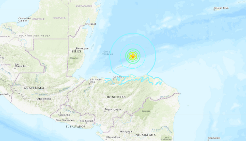 Uzburkali se talasi Karipskog mora, strahovit zamljotres pogodio Honduras!