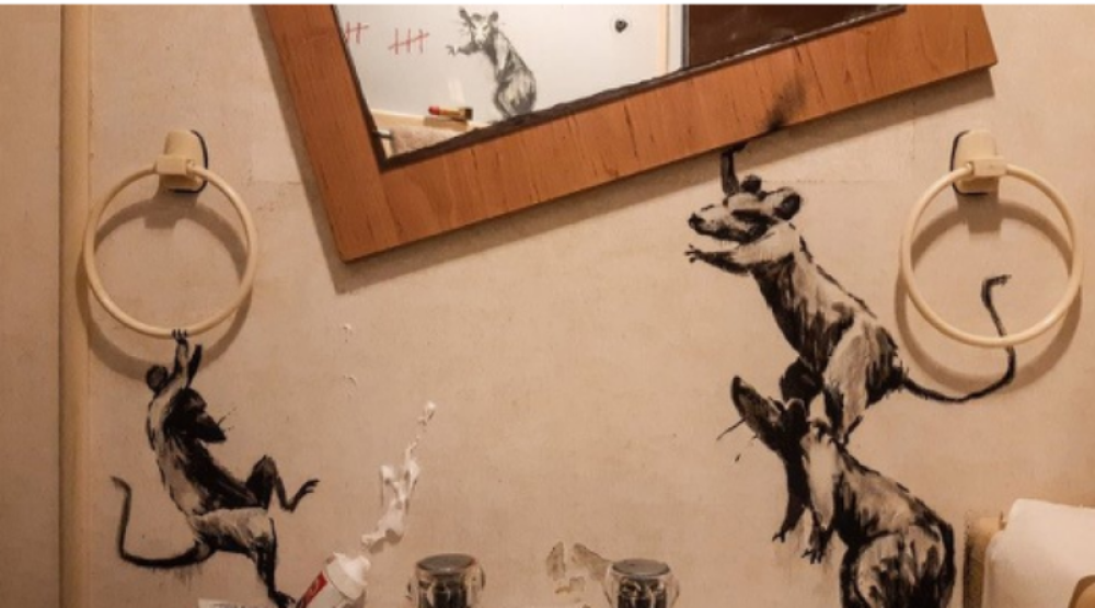 Umetnik pokazao svoje radove urađene u kupatilu (FOTO)