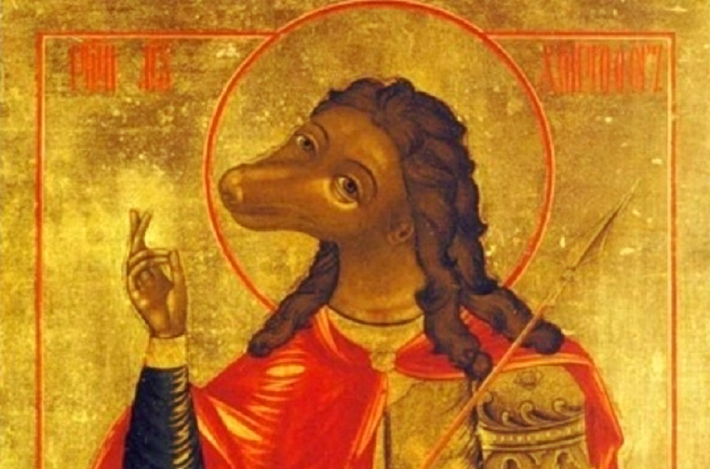 Ko je svetac sa psećom glavom na freski u manastiru kraj Pirota? (FOTO)