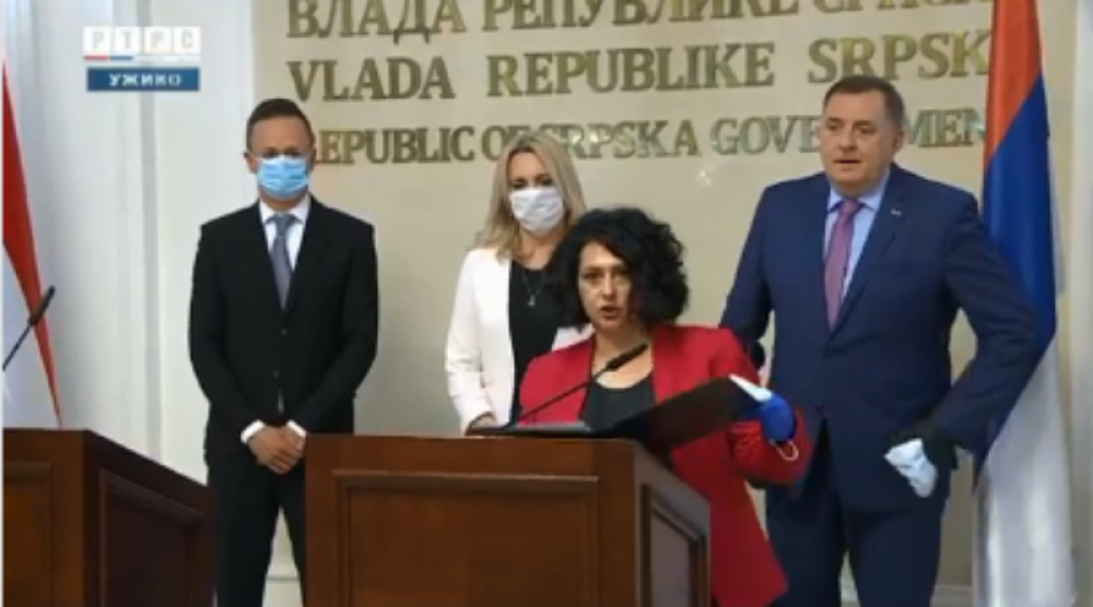 Poseta mađarskog ministra Republici Srpskoj će se dugo pamtiti zbog jednog detalja (VIDEO)