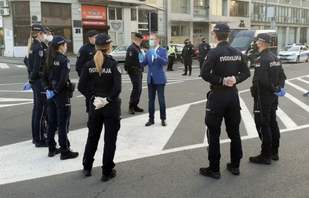 Stefanović: Zaštitna oprema srpskoj policiji dokaz prijateljstva