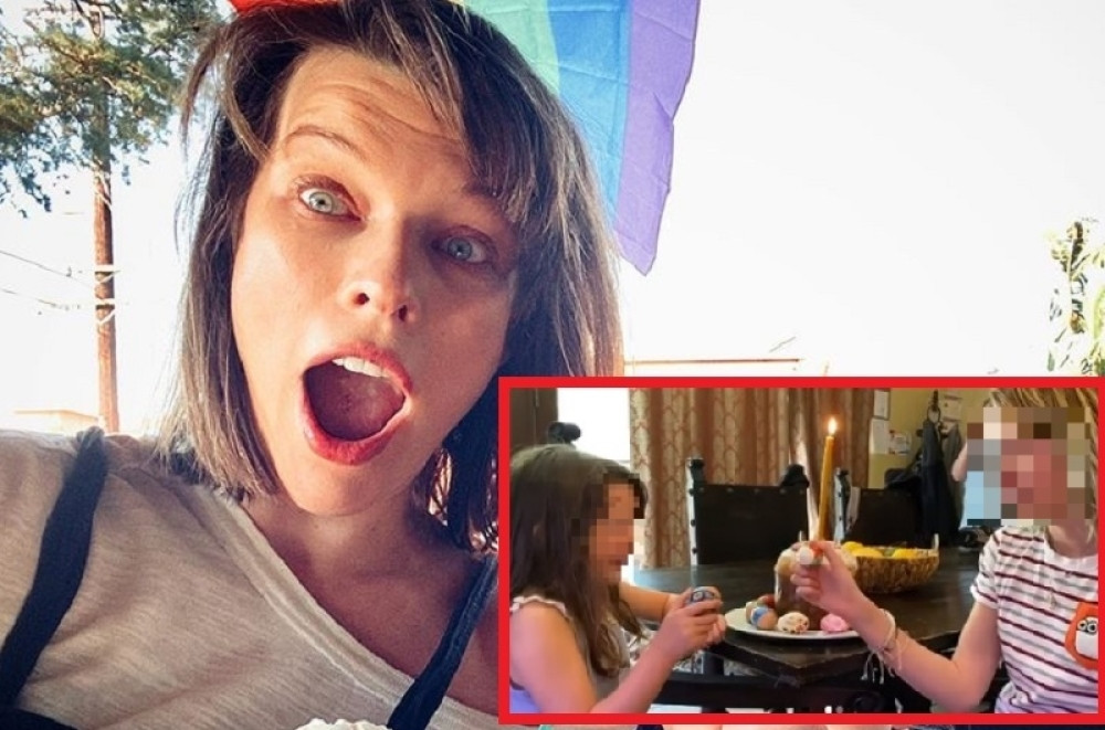 Mila Jovović sa decom na srpskom čestitala Uskrs! Devojčice tečno rekle: "Hristos Voskrs"! (VIDEO)