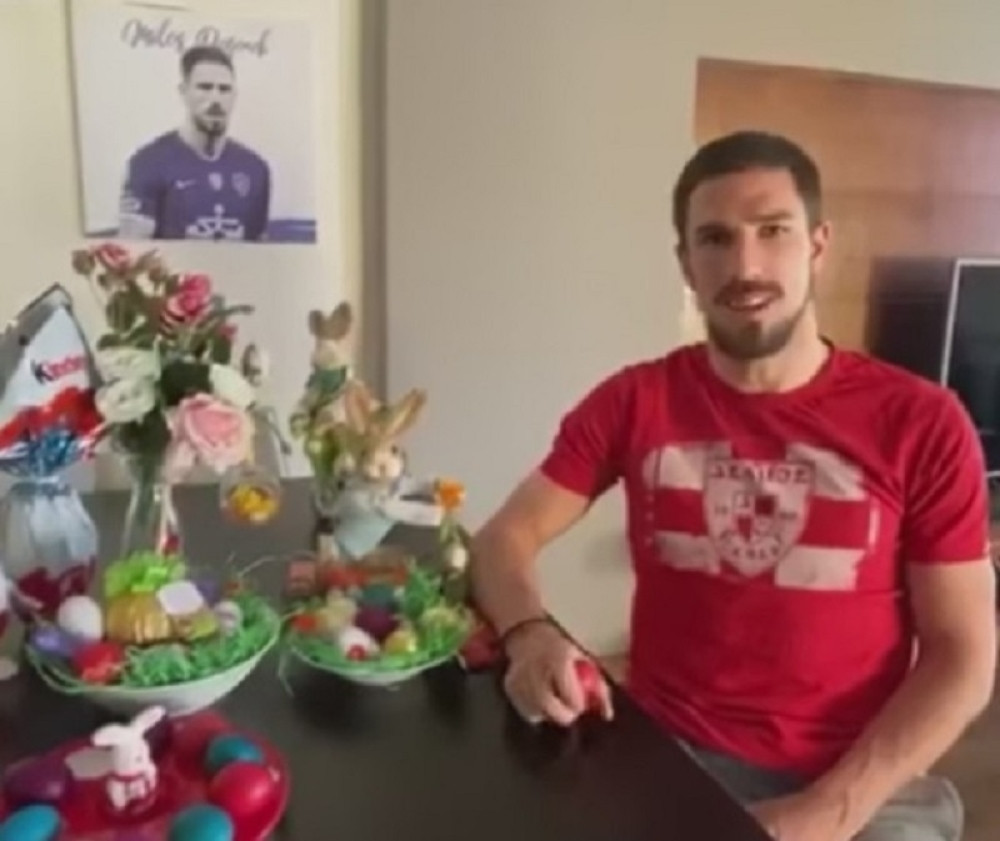 Fudbaleri Zvezde se slikali u prazničnoj atmosferi (FOTO)