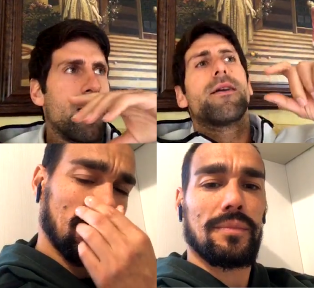 Đoković i Fonjini indisponirani zbog budućnosti: "Ne vidim zrake sunca, to uopšte nije pozitivno!"