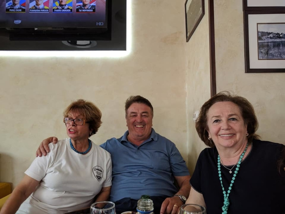 Ljiljana Pavlović, supruga pokojnog Miroslava Pavlovića, prijateljica porodice Antić