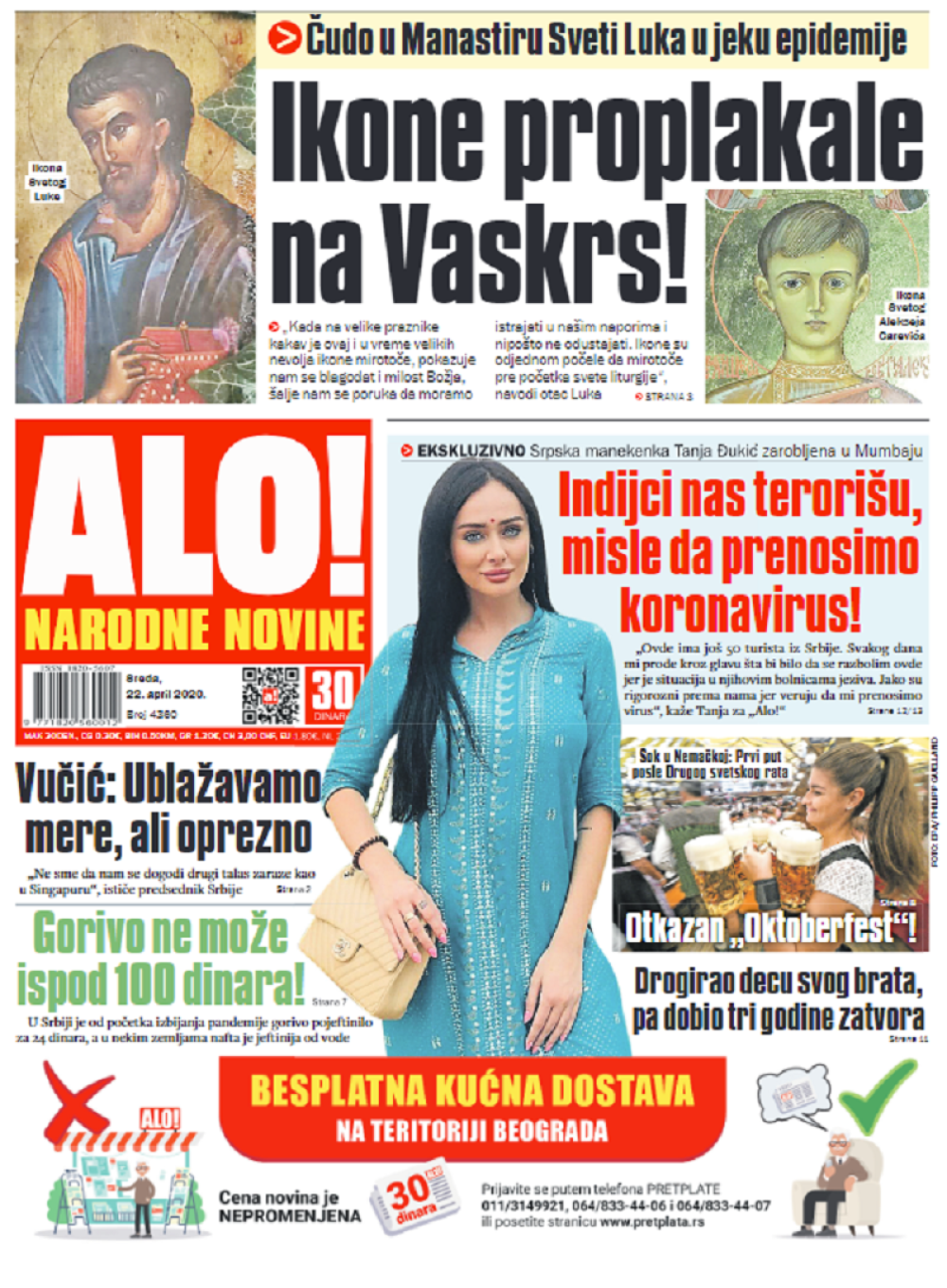 "Ne sme da nam se dogodi drugi talas zaraze kao u Singapuru"