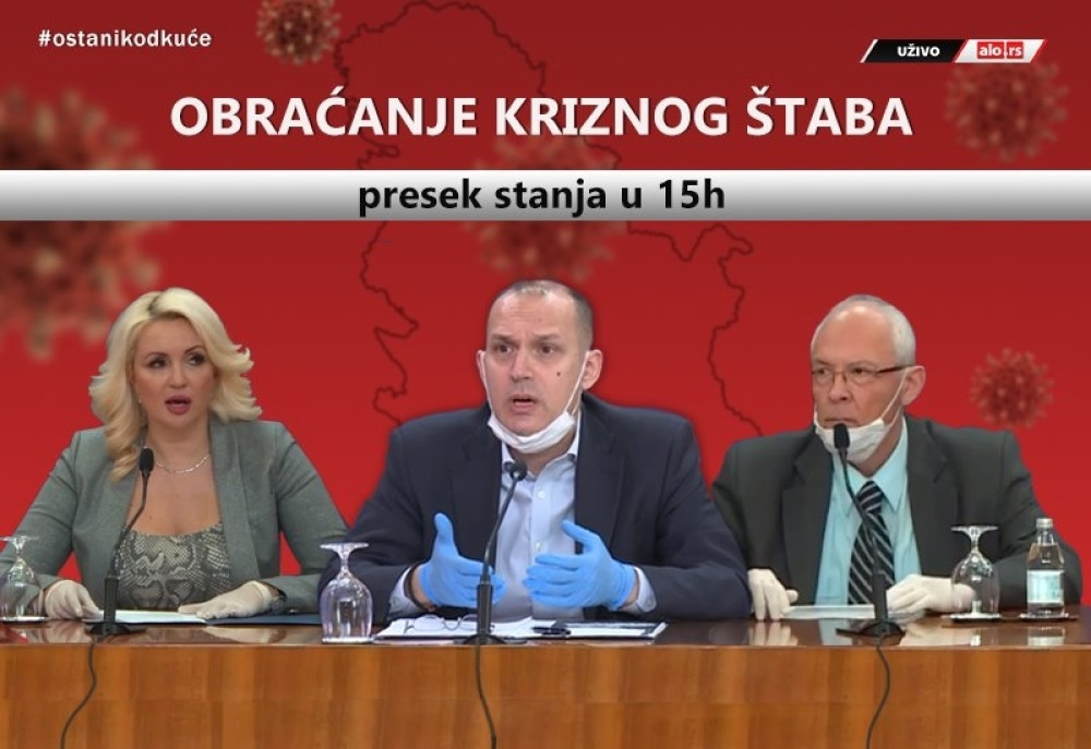 Presek stanja do 15 sati: 224 nova slučaja, preminule 4 osobe!