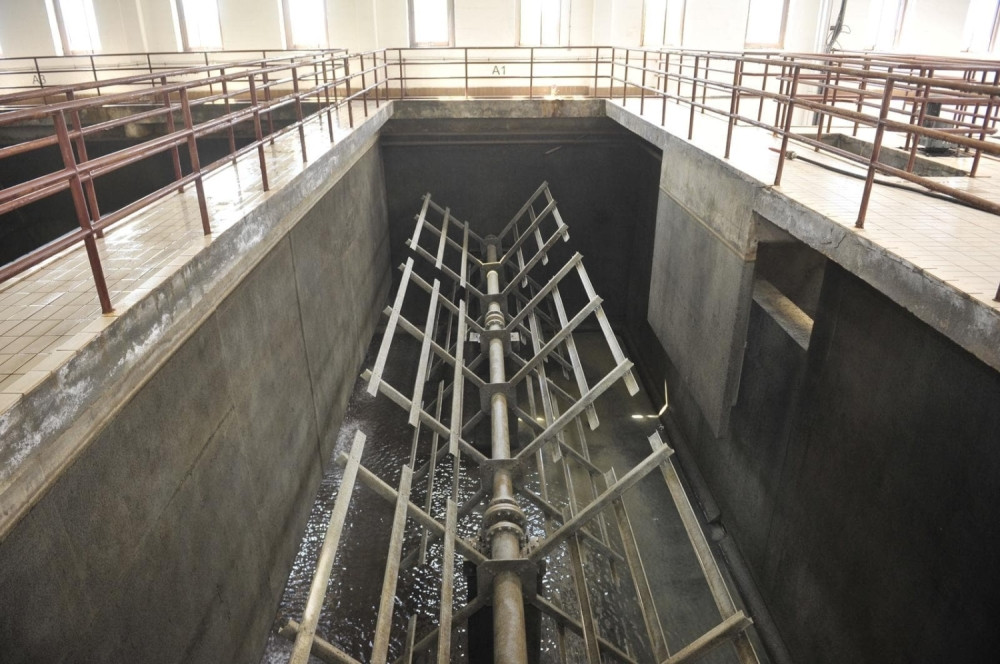 Pumpama se uvlači iz Save, a onda se dodaje ozon!