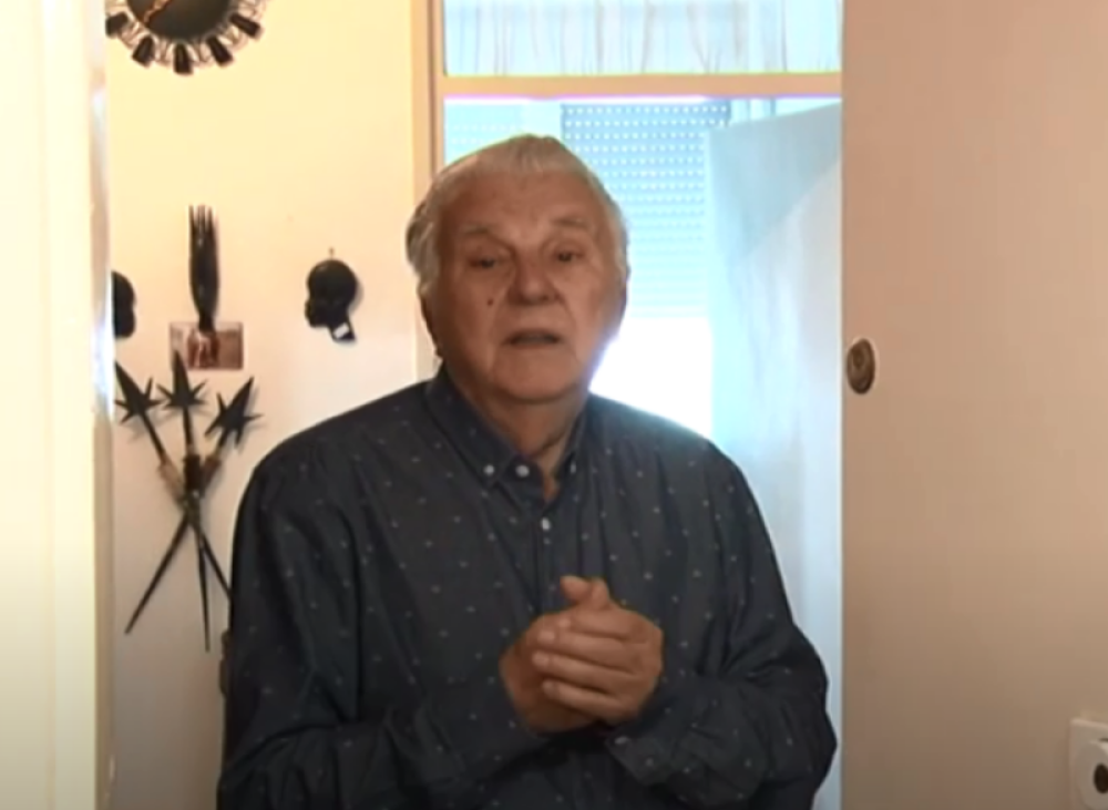 Deda Nedeljko (82) oduševljen posetom televizijske ekipe, a ima i poruku za sve
