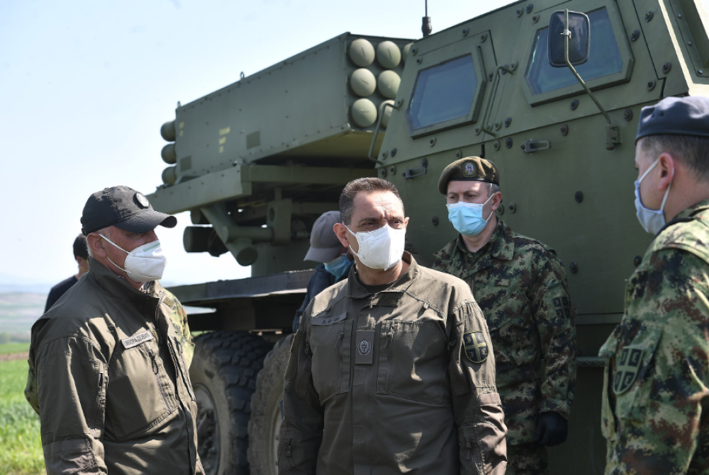 Vojska Srbije upotrebila Oganj