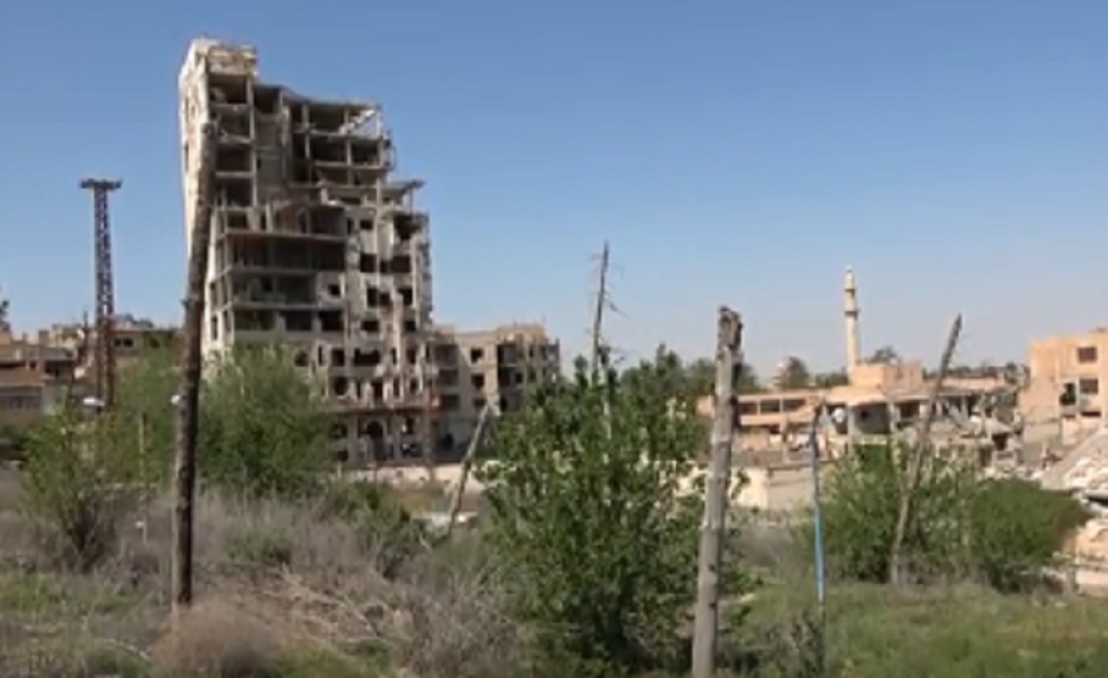 Sirijski grad potpuno razrušen posle velikih borbi (VIDEO)