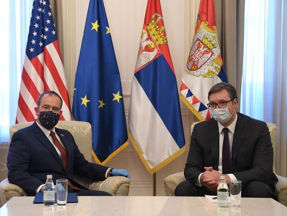 Vučić i Godfri razgovarali o saradnji dve zemlje