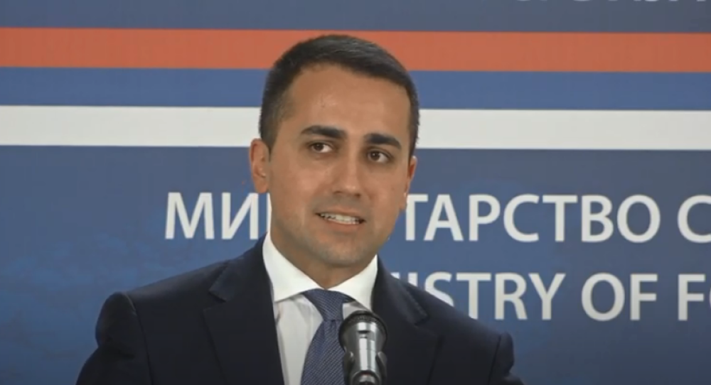 Šef italijanske diplomatije Luiđi Di Majo o pomoći koja je došla iz Srbije
