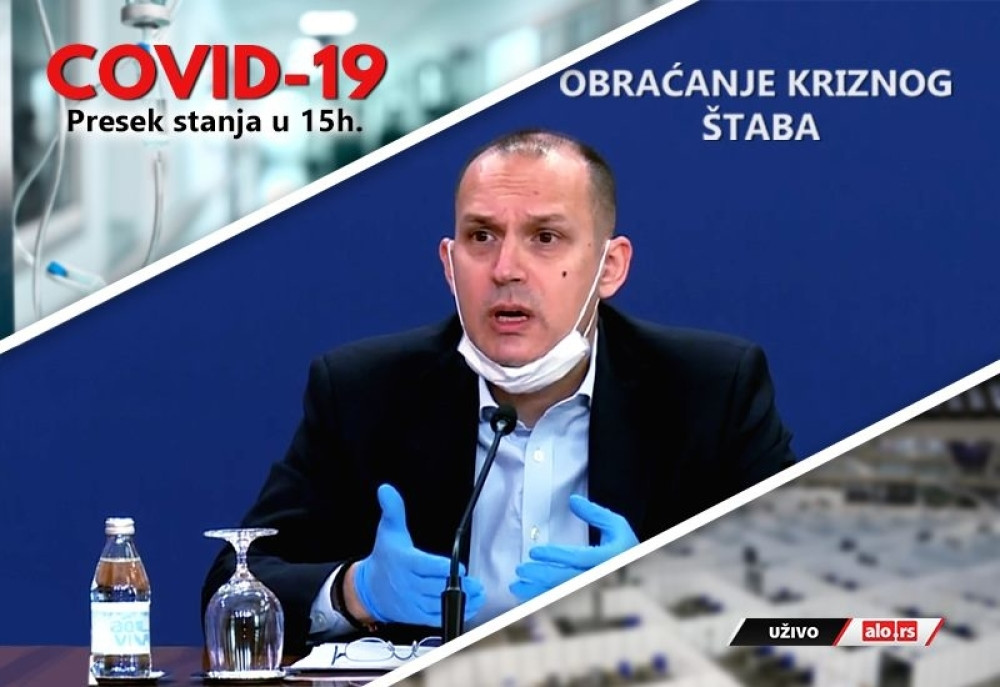 222 potvrđena slučaja u poslednja 24 časa