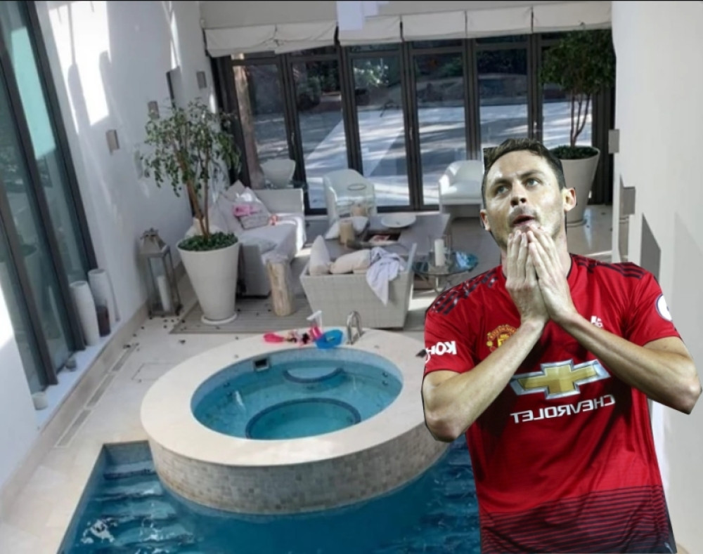 Nemanja Matić ima bazen i saunu u samoj kući, njima nije dosadno u "karantinu"! (FOTO)