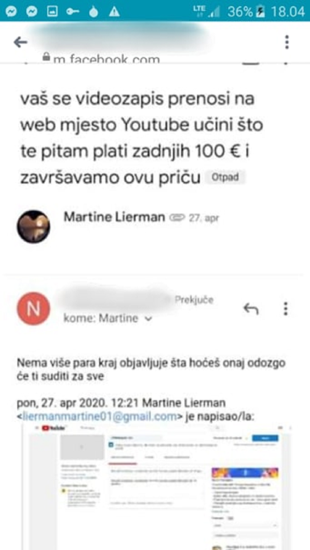 "Platio sam 100 evra ucenjivačima, a onda mi se javio direktor policije..." (FOTO)