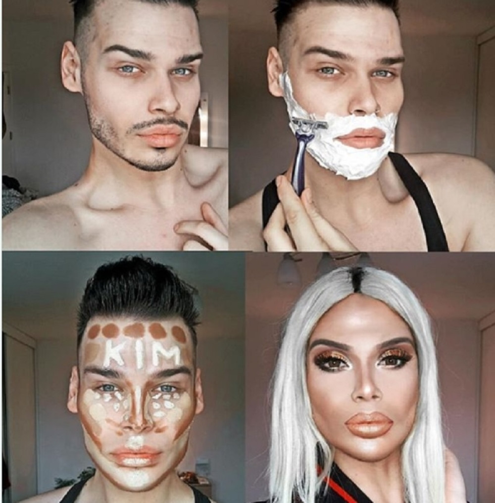 Kim Kardašijan ga je lično kontaktirala, on je mag makeup-a: Stefan pravi transformacije kakve ni estetski hirurg ne može! (FOTO/VIDEO)