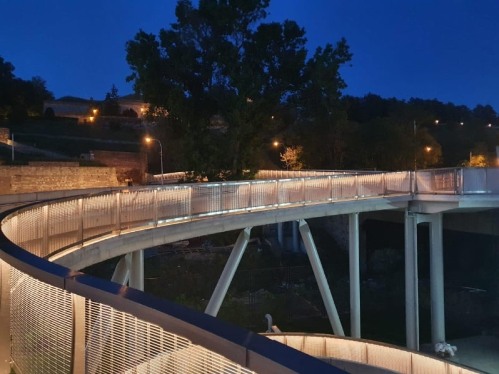 Beogradska tvrđava spojena sa kejom! (VIDEO)