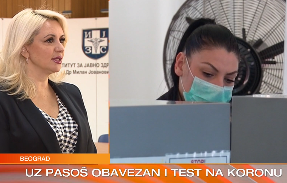 Darija Kisić u Jutarnjem: U Srbiju niko neće moći bez OVOG testa!