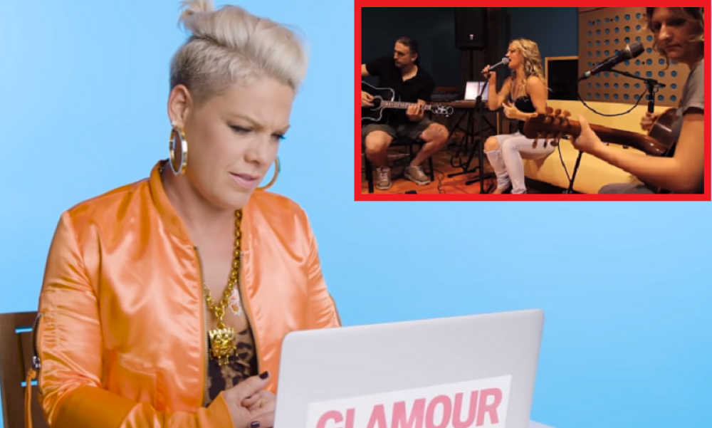 Čuvena Pink odlepila za našom pevačicom: Oduševljenje nije krila, a onda joj postavila jedno pitanje! (VIDEO)