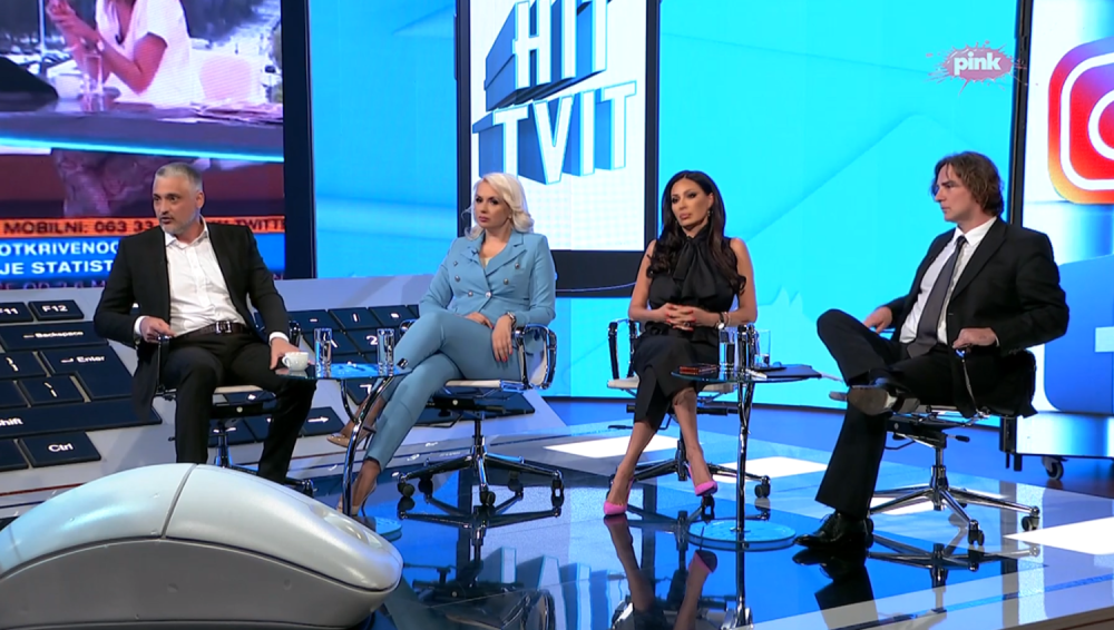 TV Pink je apsolutno najgledanija u Srbiji, uz “Hit Tvit” bilo neverovatnih 2.000.000 gledalaca!