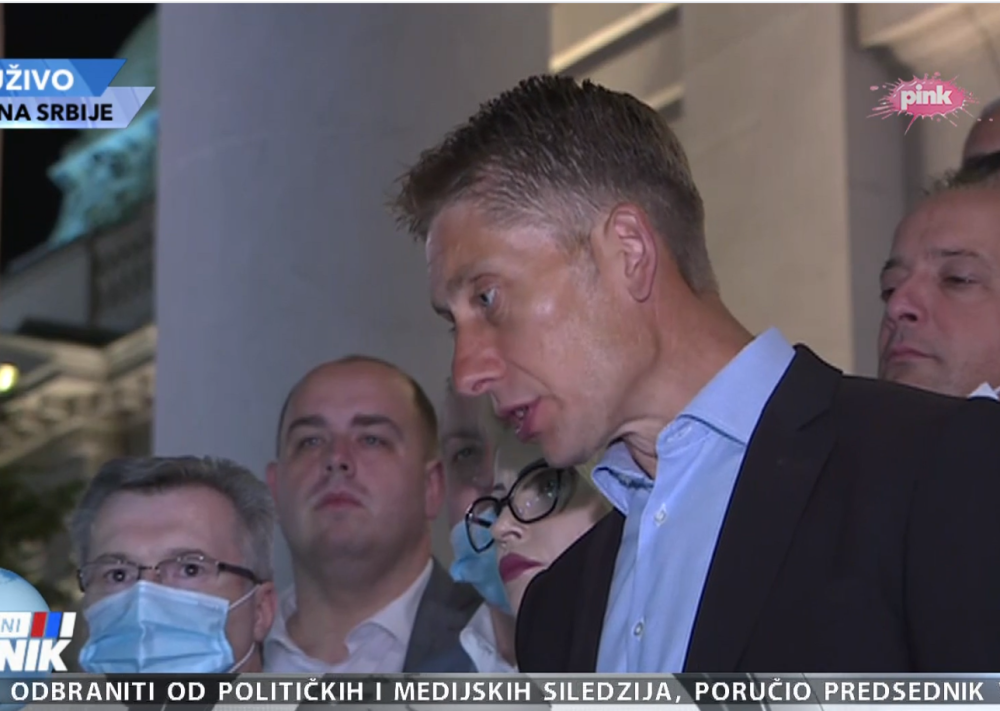 Vučiću stigao odgovor od Martinovića ispred Skupštine!