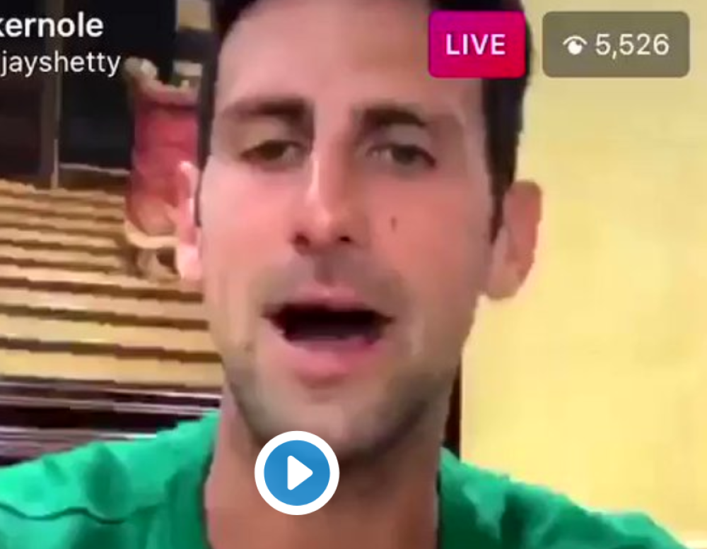 U trenutku planeta zanemela! Novak Đoković se uživo uključio i saopštio svoj odgovor (VIDEO)