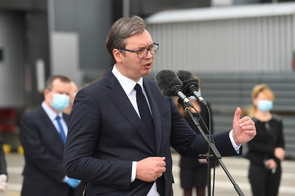 Vučić u ponedeljak obilazi radove u KCS