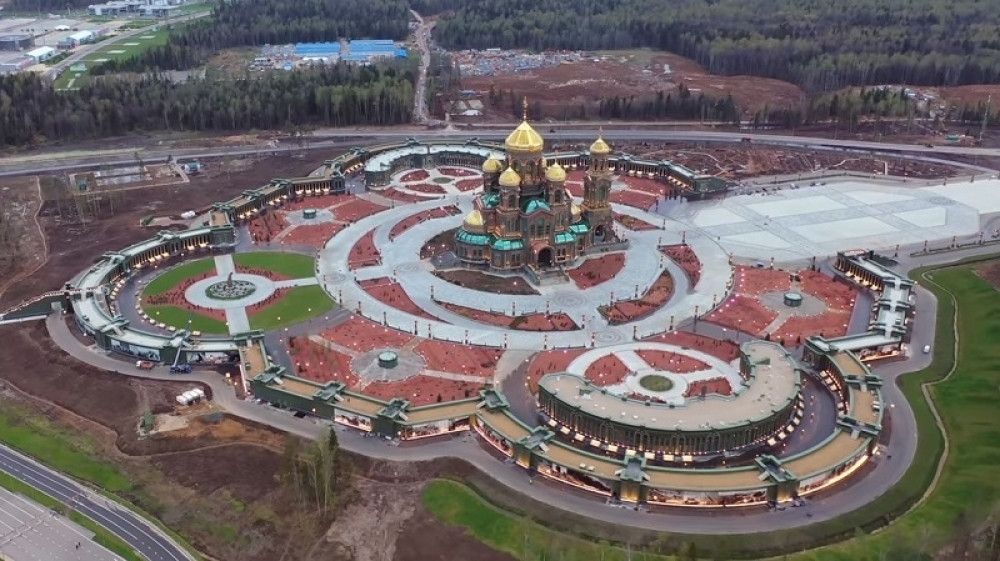 Kako izgleda novi glavni hram ruske vojske i kakve tajne krije (VIDEO)