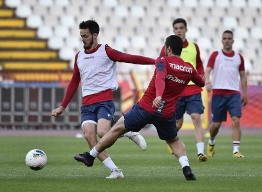 Fudbaleri Zvezde konačno zajedno treniraju