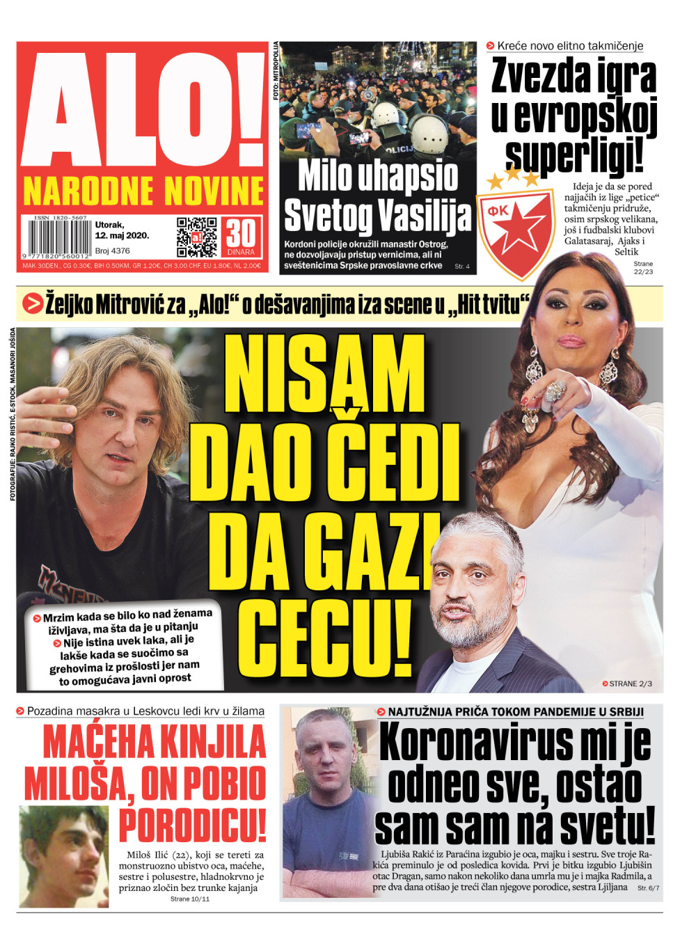 Nisam dao Čedi da gazi Cecu!