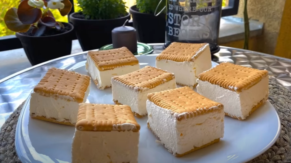 Domaći sladoled sendvič od vanile! (RECEPT)