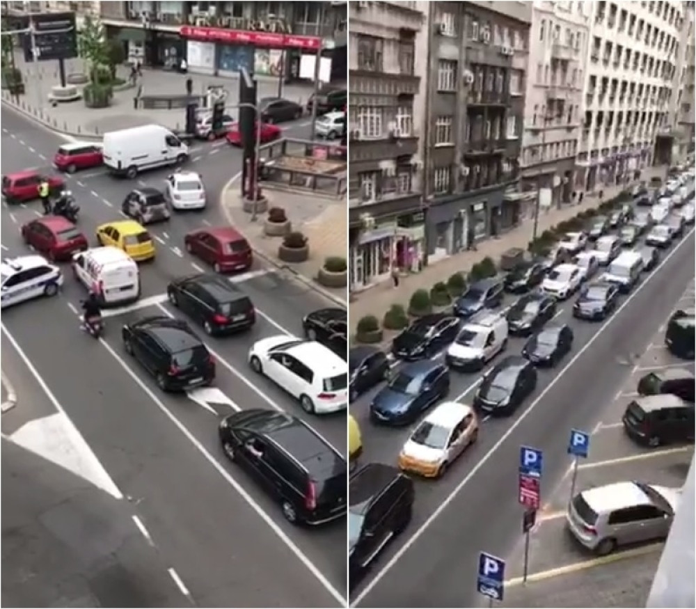 Ukoliko ste krenuli u pravcu Dečanske ulice, odmah napravite krug! (VIDEO)