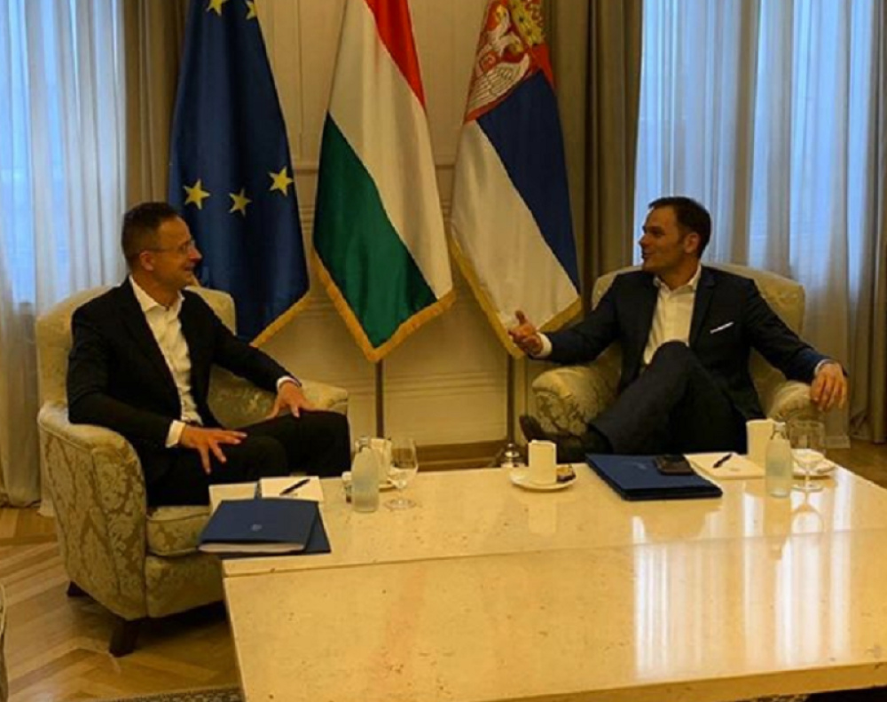 Siniša Mali se sastao sa Peterom Sijartom - odlična saradnja dve zemlje