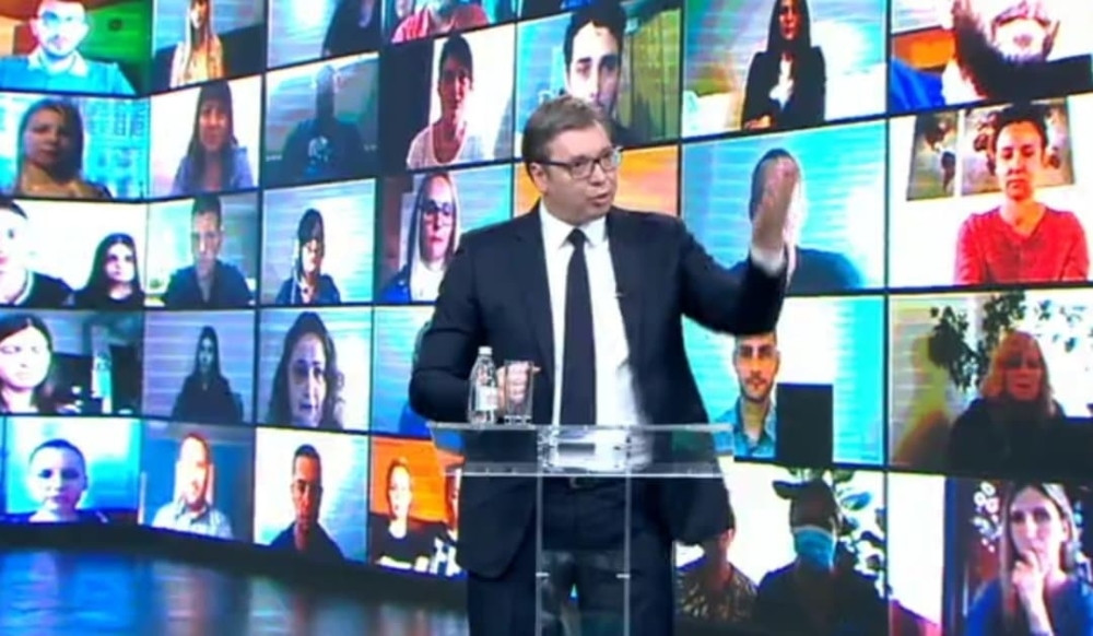 Posle ovih reči predsednika Vučića, oduševljeni gledaoci reagovali veličanstvenim gestom (FOTO/VIDEO)