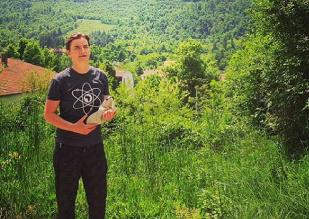 Ana Brnabić oduševljena lepotom Rtnja, odmor u Srbiji prava stvar