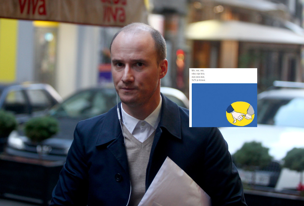 Balša Božović se podsmeva svom DS-u i Savezu za Srbiju (FOTO)